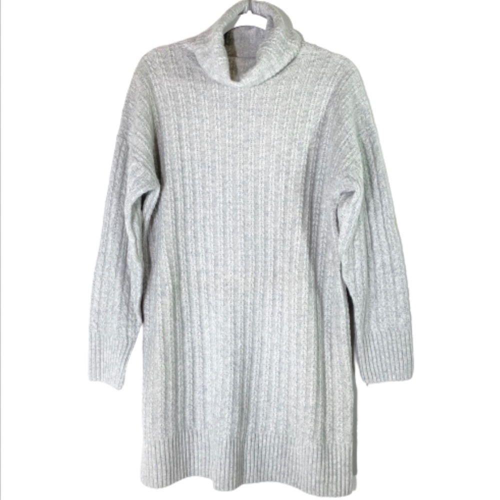 Pure Collection Cashmere Wool Mohair Sweater Dress